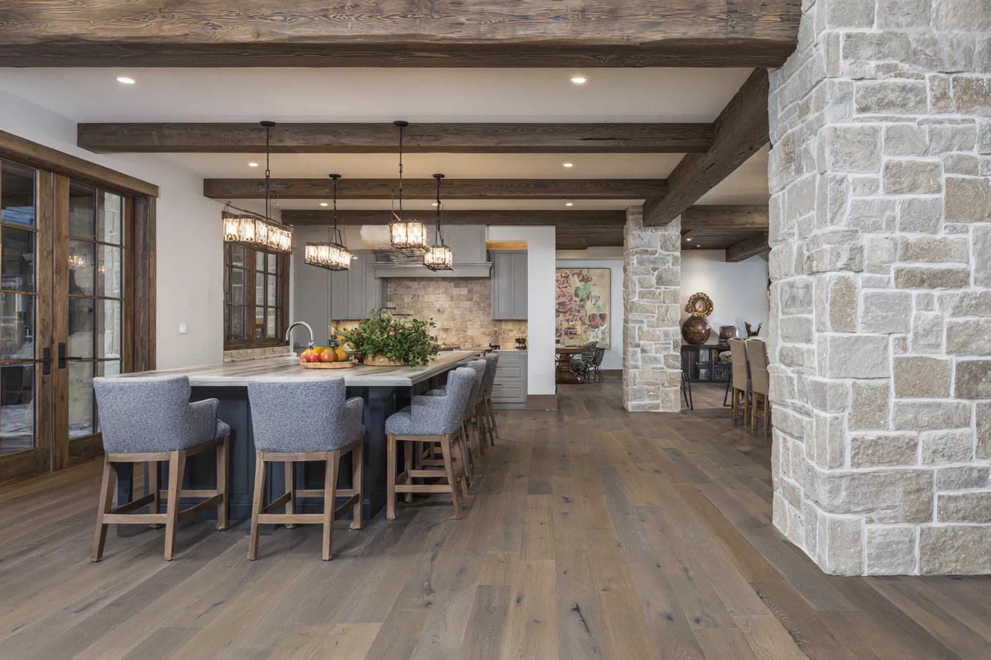 European Oak Engineered Hardwood Flooring adds elegance to any space