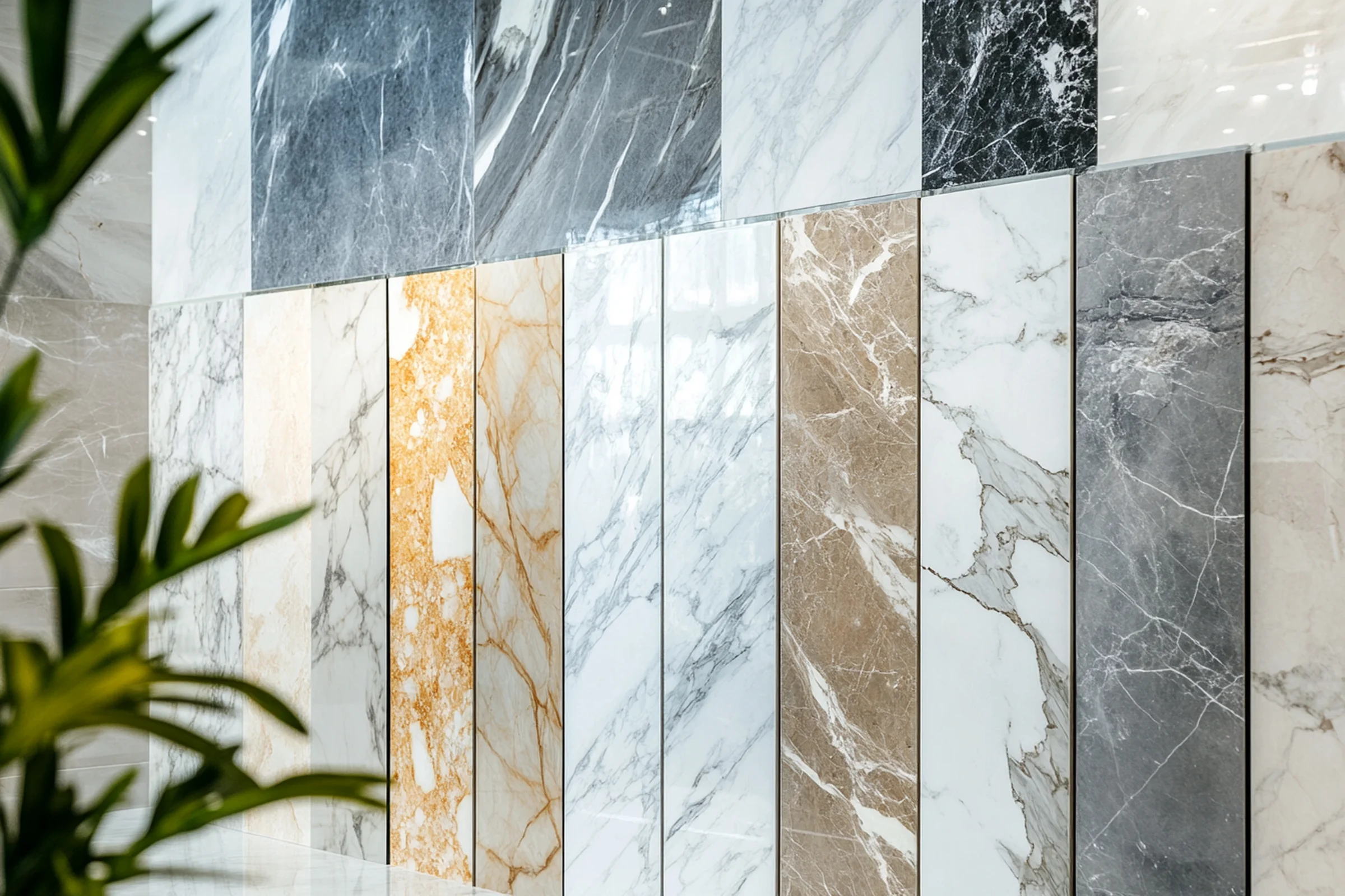 Polished finish adds shine in bathrooms and showers