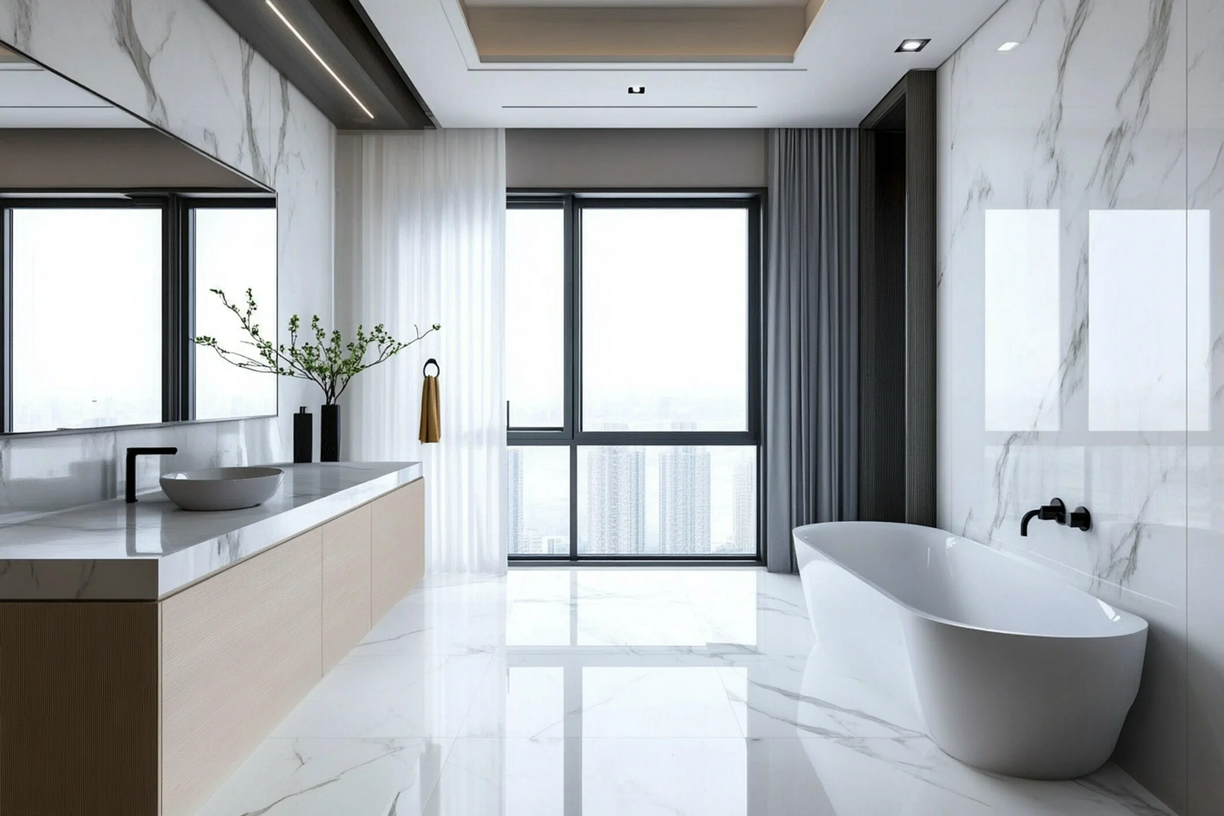 Porcelain and ceramic tile options for versatile applications