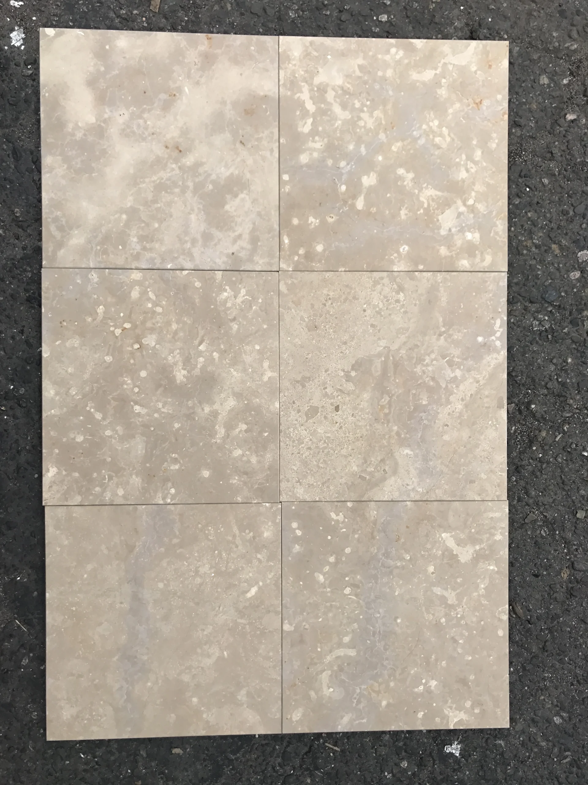 Nova Gold Honed 12x12 Square Limestone Tile