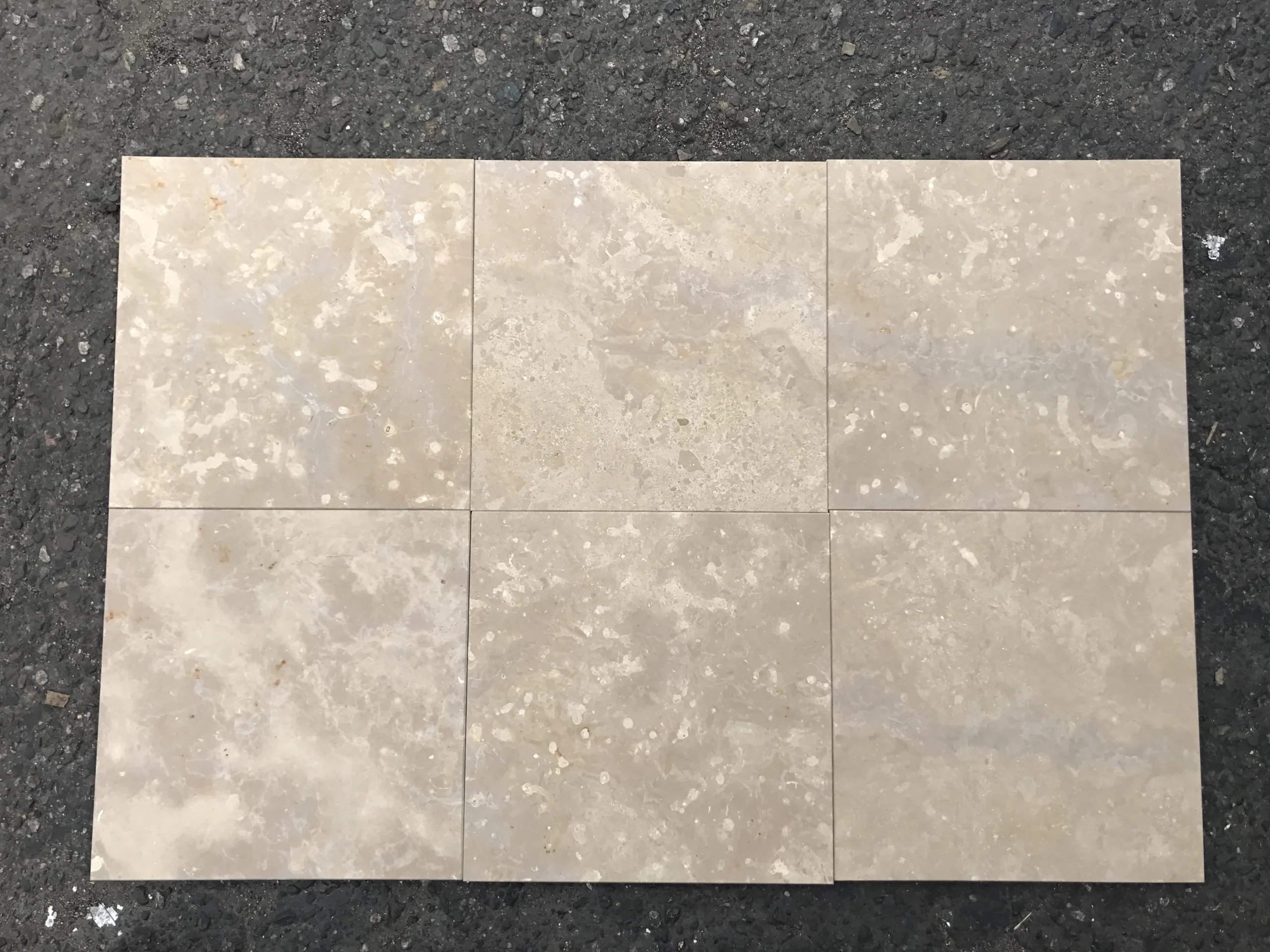Nova Gold Honed 12x12 Square Limestone Tile