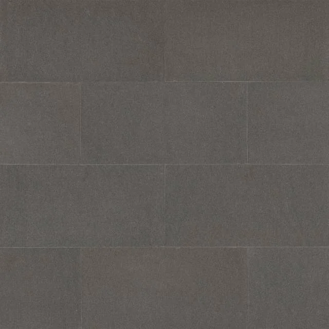 Absolute Black 24x12 Flamed Granite Tile