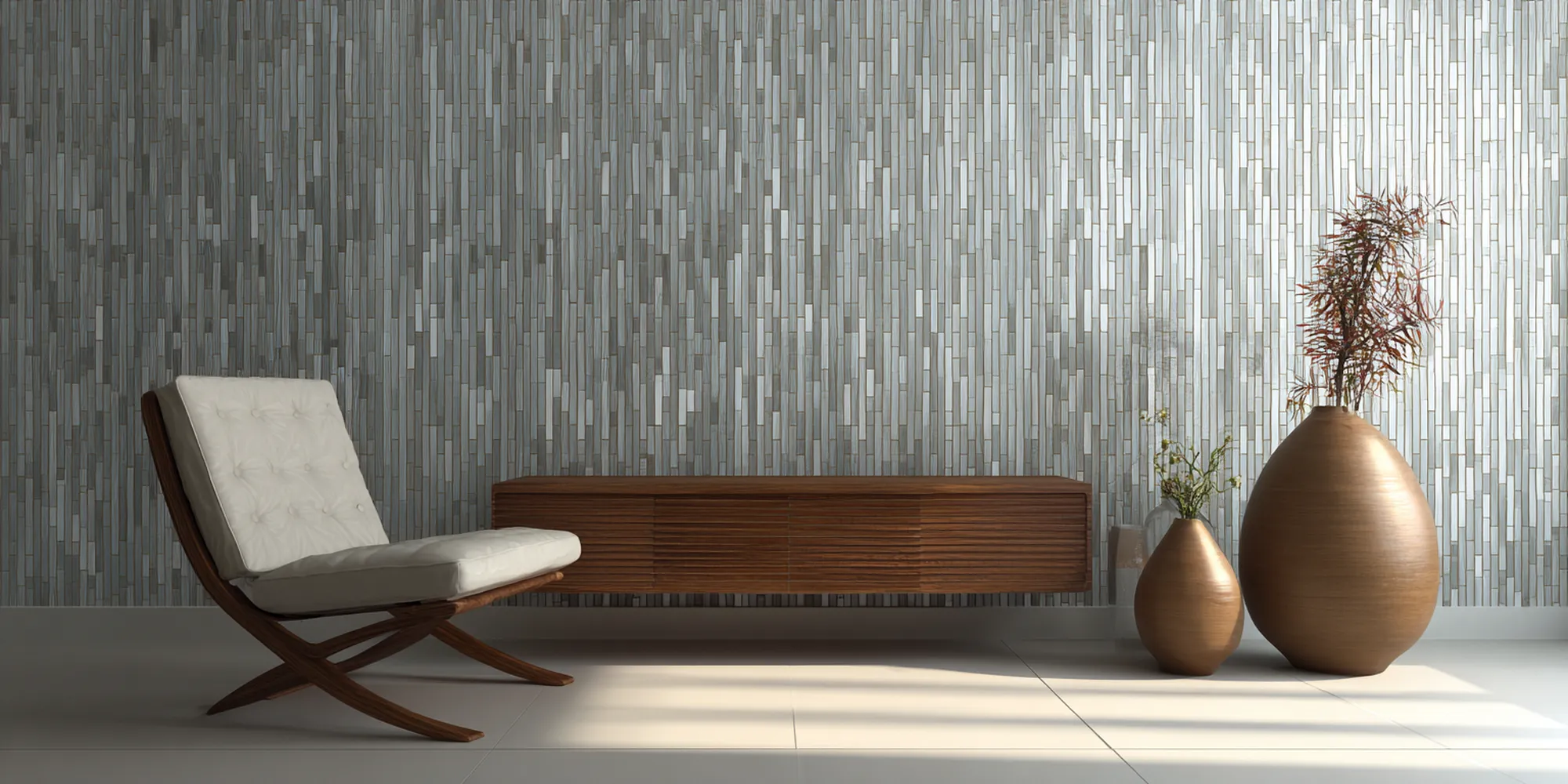 Rectangle sheet mosaics beautifully display intricate art pieces