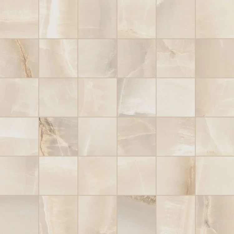 Akoya Ivory 2x2 Matte Porcelain Mosaic