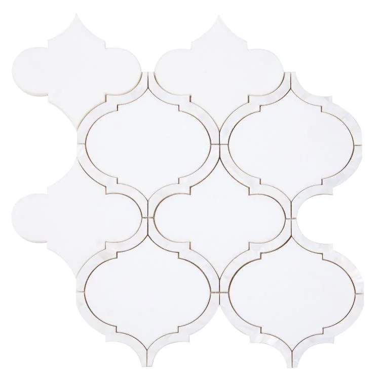 Alice Pearl Thassos New 1x2 Mosaic