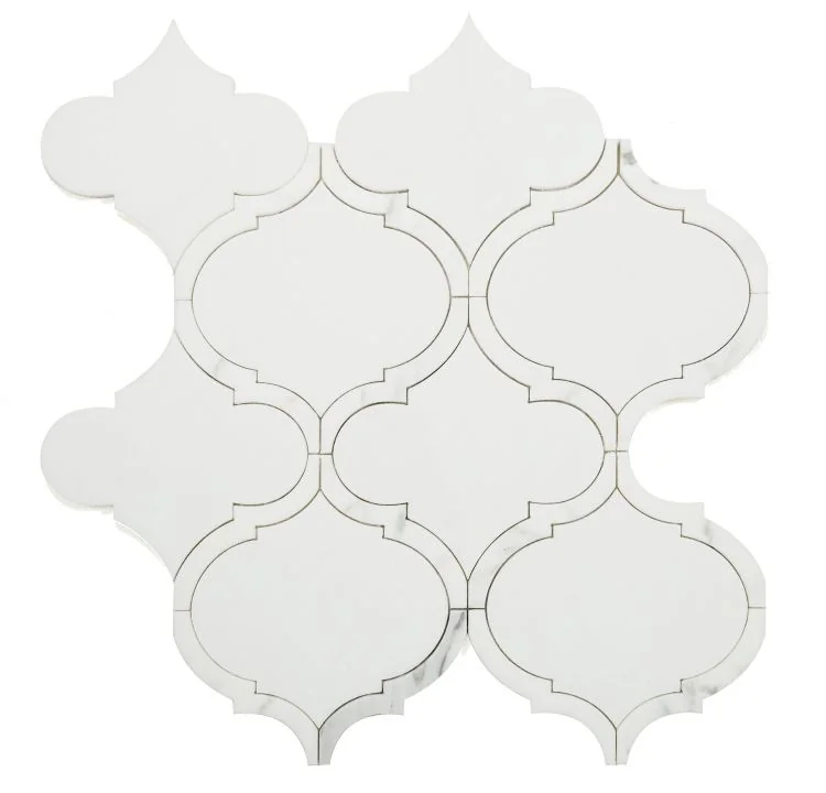 Alice Precious Bianco 1x2 Mosaic