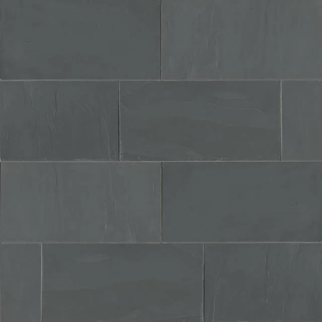 Andhra Black 12x24 Gauged Granite Tile