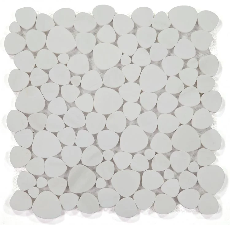 Aphrodite Dolomite Honed Marble Mosaic