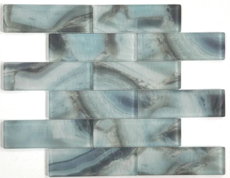 Art Onyx Ocean Glass Mosaic