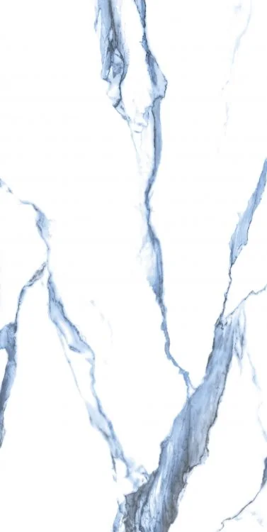 Calacatta Blue 24x48 Polished Marble Look Porcelain Tile