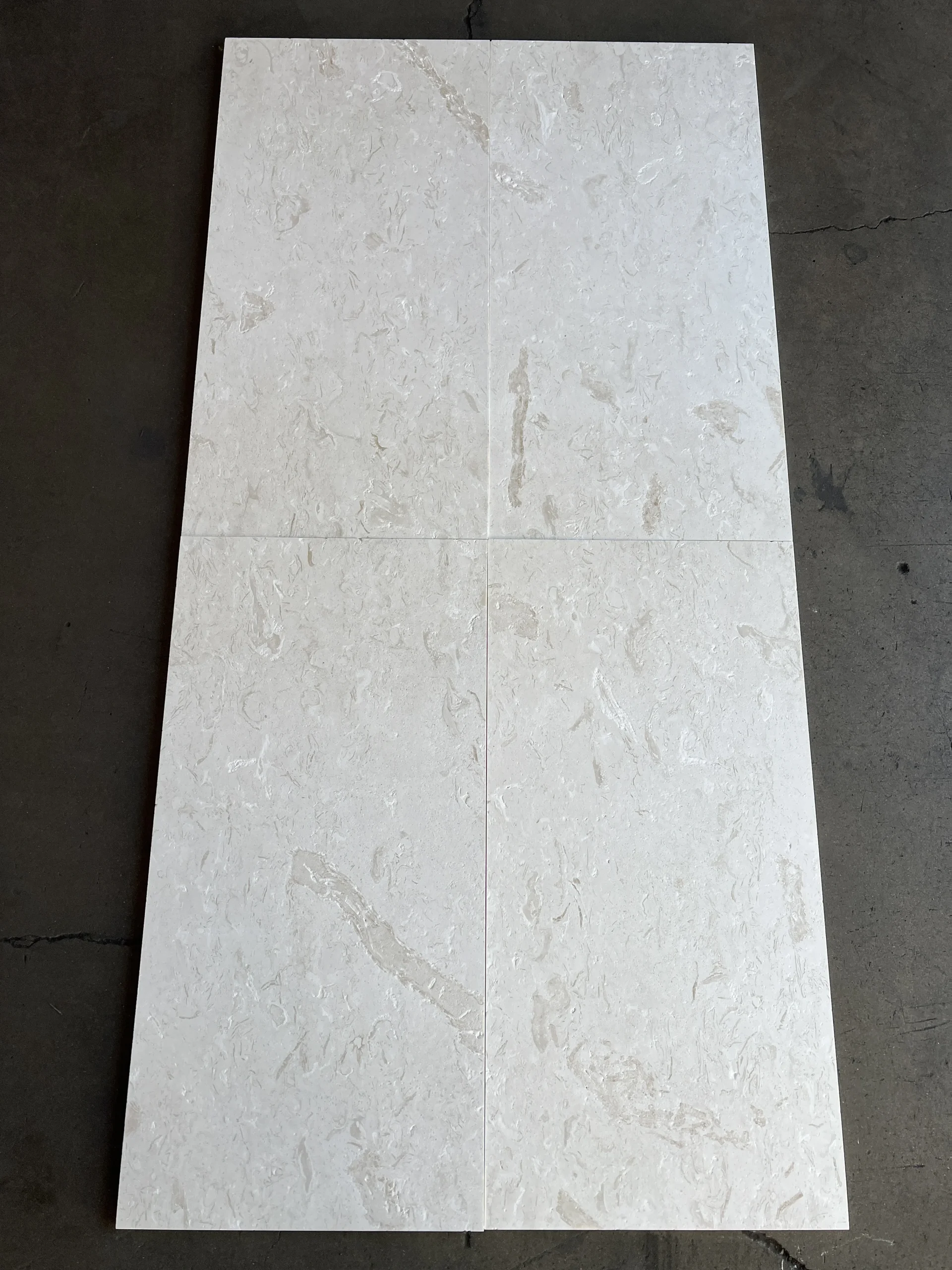 Cardinal Beige Brushed 18x36 Limestone Tile
