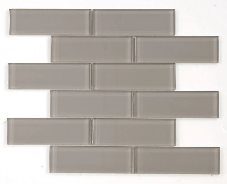 Casale Grey Shining Glass Mosaic