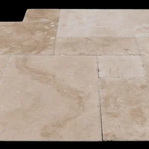 Classico 16 Sq Ft Pattern Honed Filled Chiseled Travertine Tile