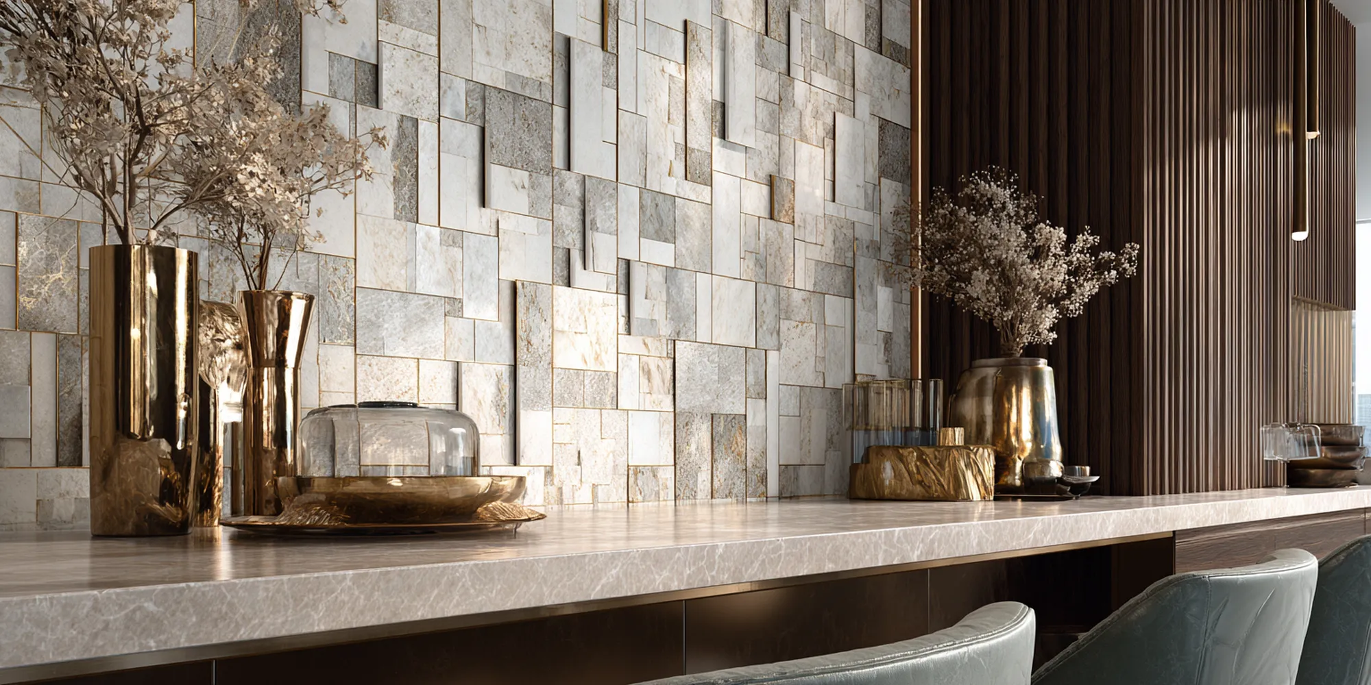 Transform your surfaces with beautiful stone-like patterns, perfect for any setting