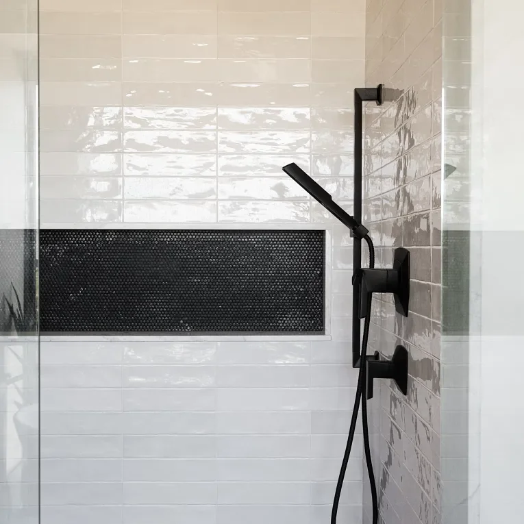 Geometro 2.0 Glass Series Eclipse 12x12 Hexagon Matte Ceramic / Porcelain Mosaic