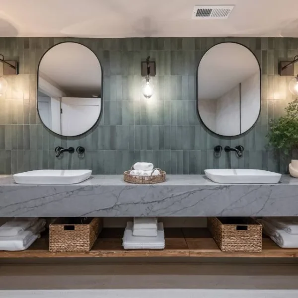 Makoto Midori Green 10x2.5 Matte Wall Ceramic Tile