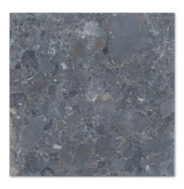 Breccia Grigio 12x12 Honed Veined Marble Tile