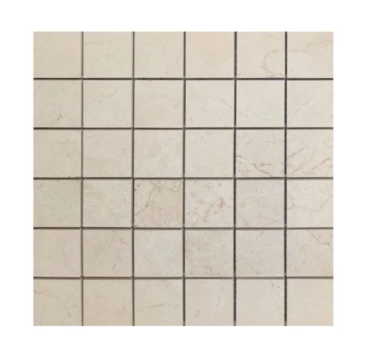 Prestigio Marfil 2x2 Soft Marble Look Porcelain Mosaic