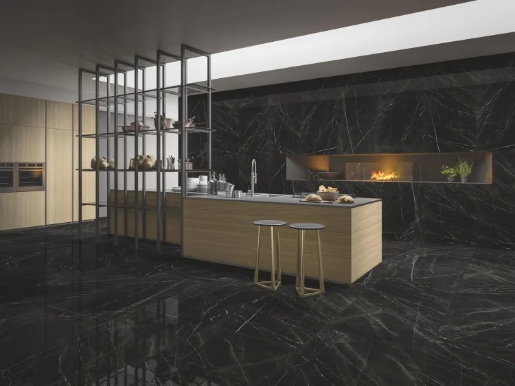 Prestigio Marquinia 12x24 Lucido Marble Look Porcelain Tile