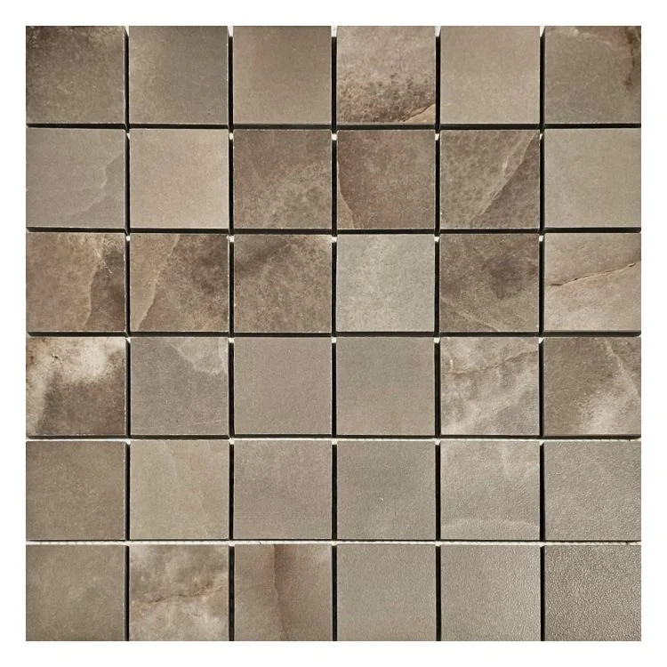 Reves Choco 2x2 Matte Porcelain Mosaic