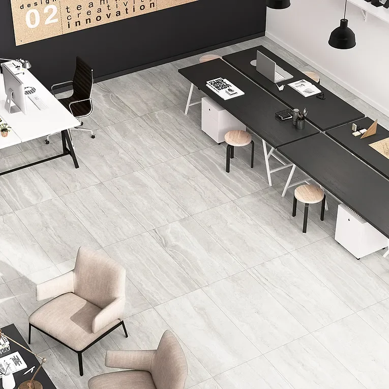 Tivoli Bianco 18x36 Matte Porcelain Tile