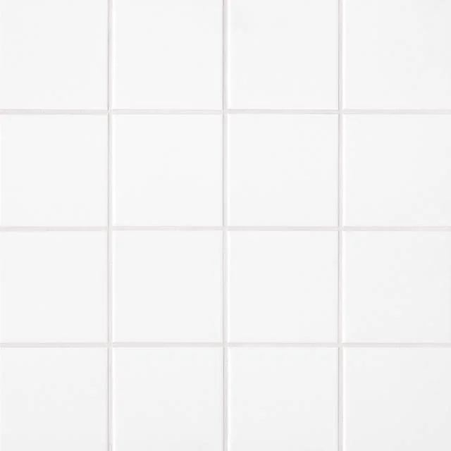 Traditions Ice White 6x6 Matte Wall Ceramic Tile