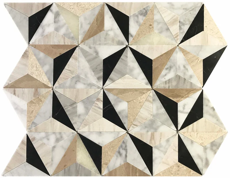 Tribecca Mixed 1.50sf Stone Mosaic