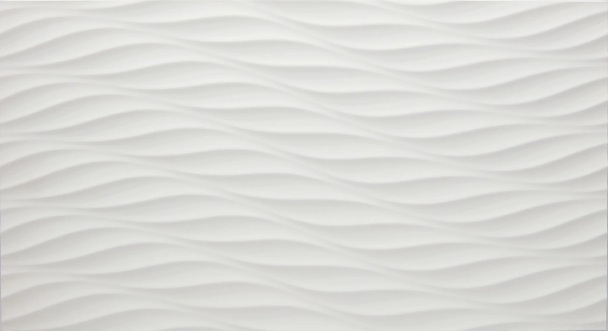 3D Series White 1/2x8 Pencil Bullnose Matte Porcelain Trim