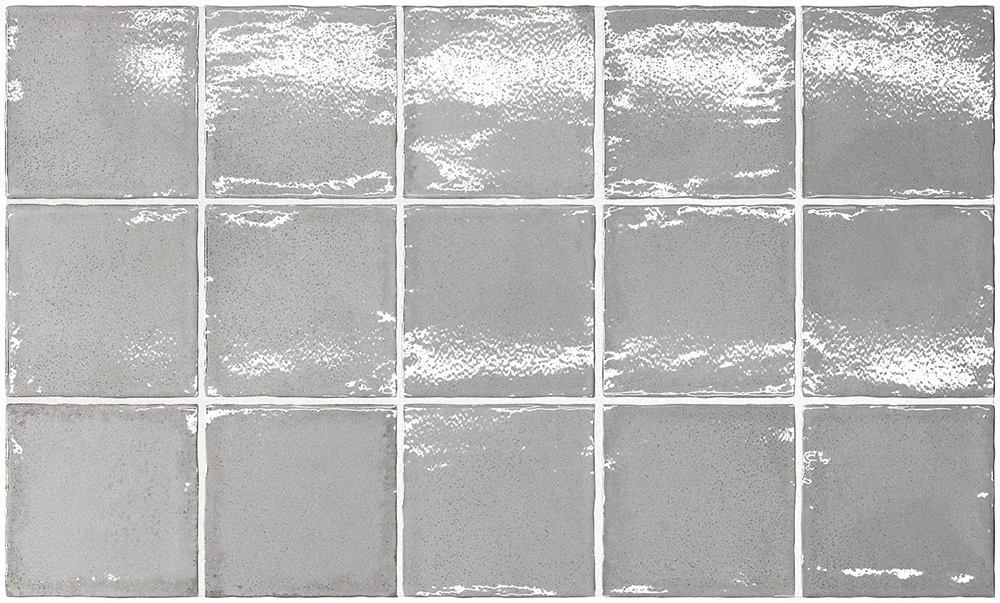 Altea Smoke 3x6 Subway Glossy White Body Ceramic Tile