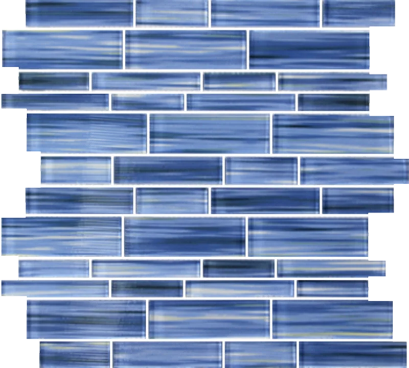 Altona Spray Rock 12x12 Glass Mosaic Tile