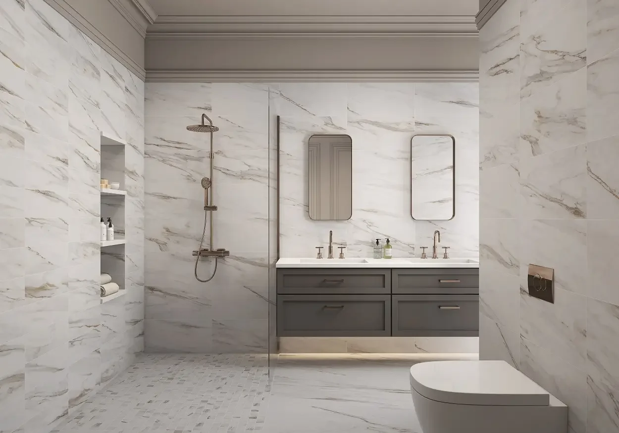 Calacata Gold Po 24x48 Polished Porcelain Tile