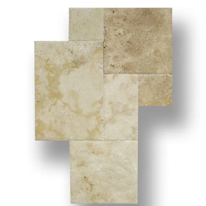 Ancient Castle VP Tumbled Travertine Tile