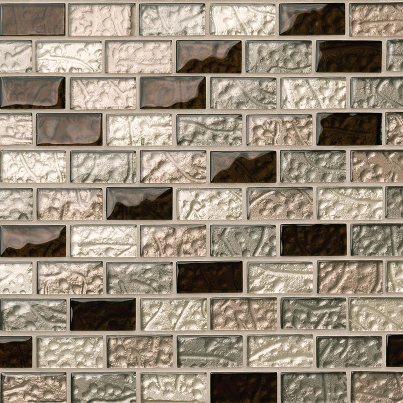 Ayres Blend 1x2 Misc. Glass Mosaic Tile