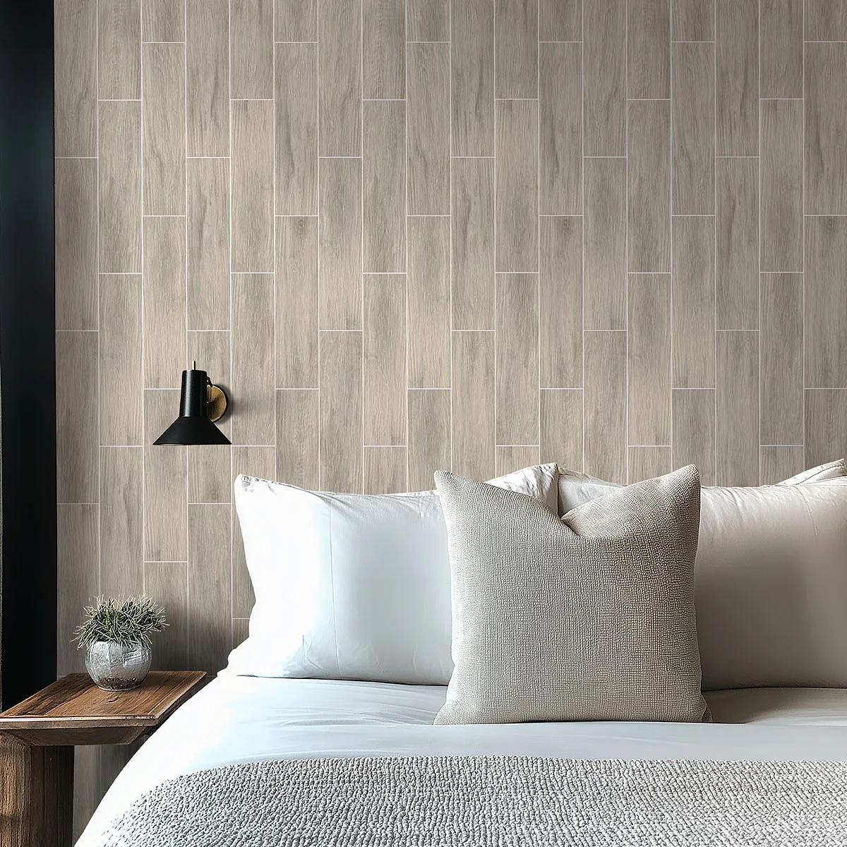 Balboa Ice 6x24 Matte Ceramic Wood Look Tile