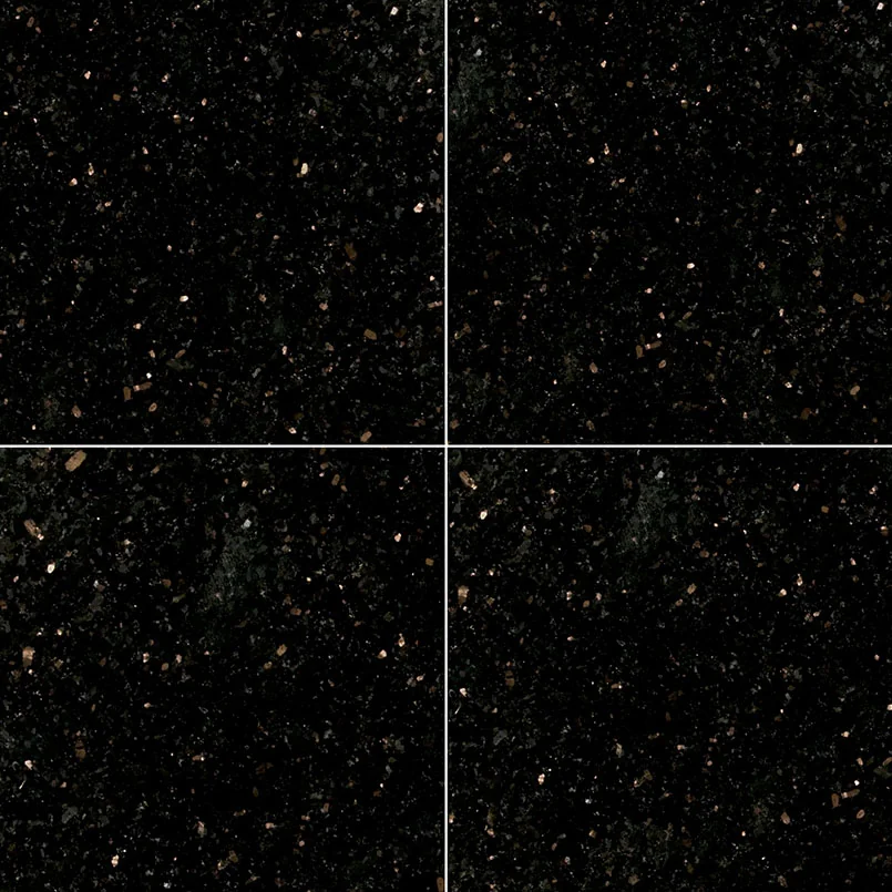 Black Galaxy 12x12 Classic Polished Granite Tile