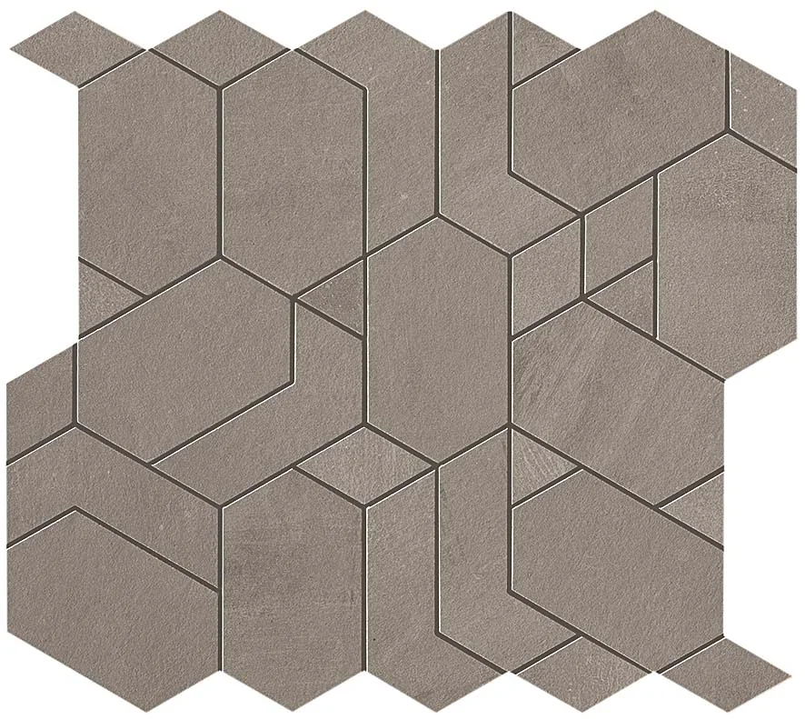 Boost Grey 2x2 Matte Rectified Porcelain Mosaic Tile