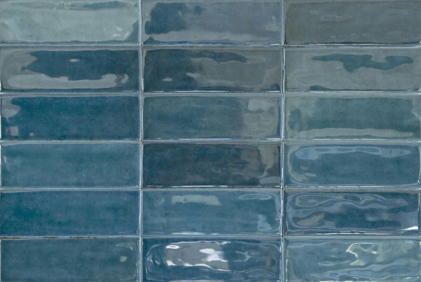 Calpe Blue 2x6 Glossy Porcelain Tile