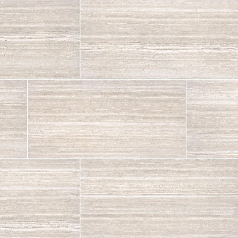 Charisma White 12x24 Matte Ceramic Floor Tile