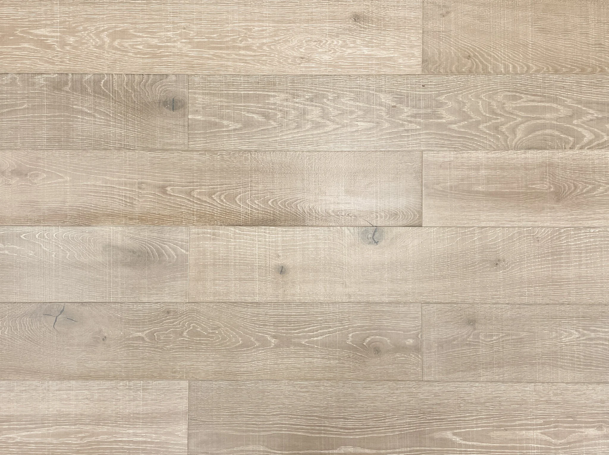 Copacobana Kuta 7.5 in x RL (24-75 in) Plank Wirebrushed UV Lacquer Engineered Hardwood Oak Flooring