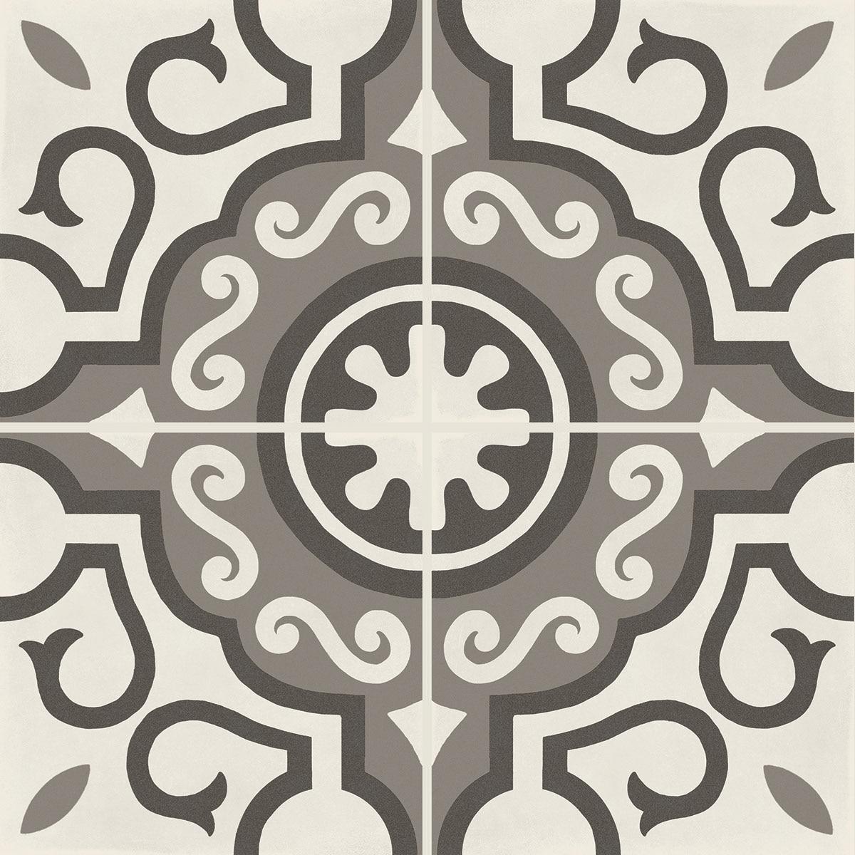 D Segni Parisian Sand Blend 8x8 Matte Porcelain Concrete Look Tile