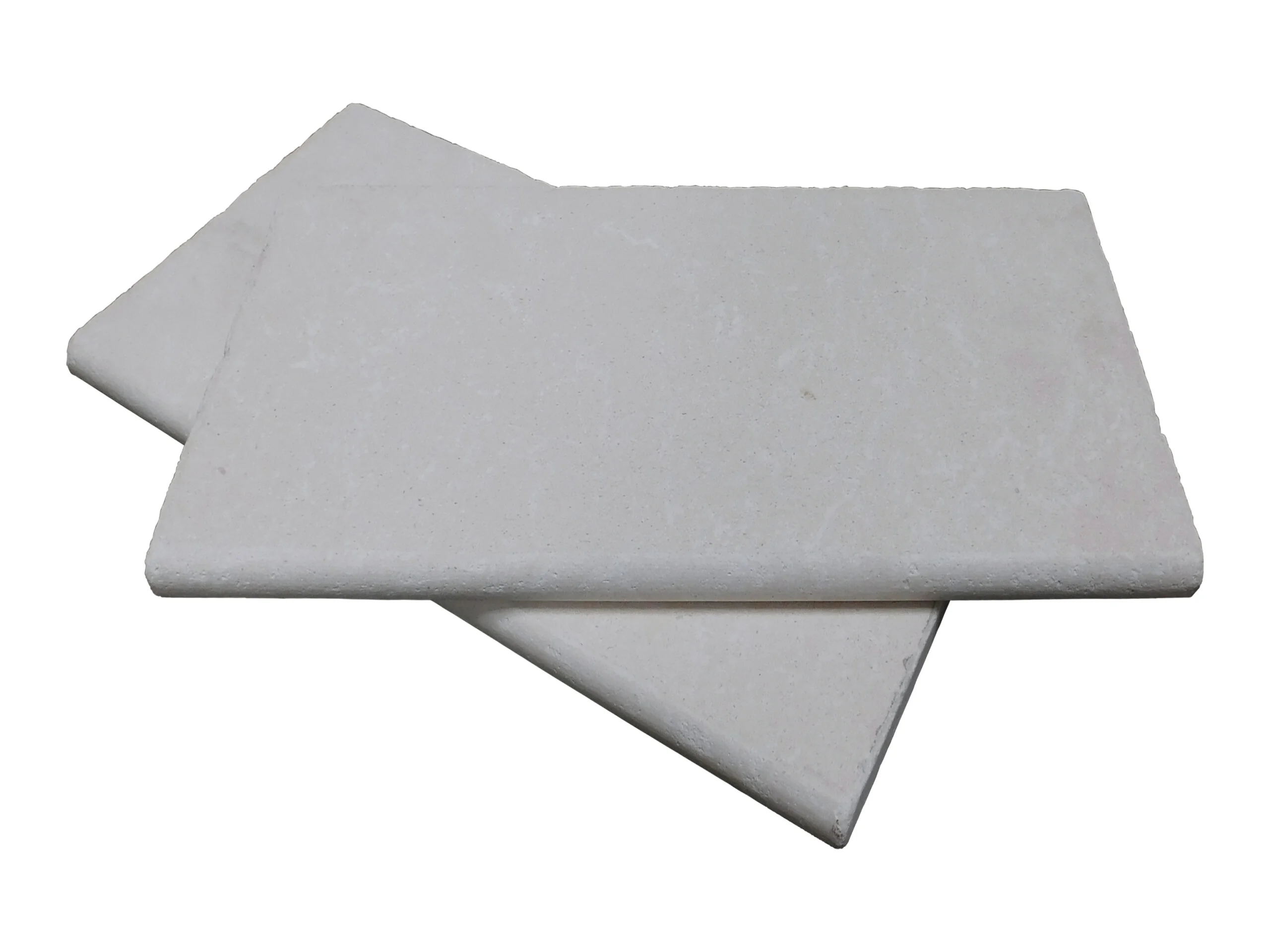 Freska 12x24 Tumbled Limestone Single Bullnose Pool Coping