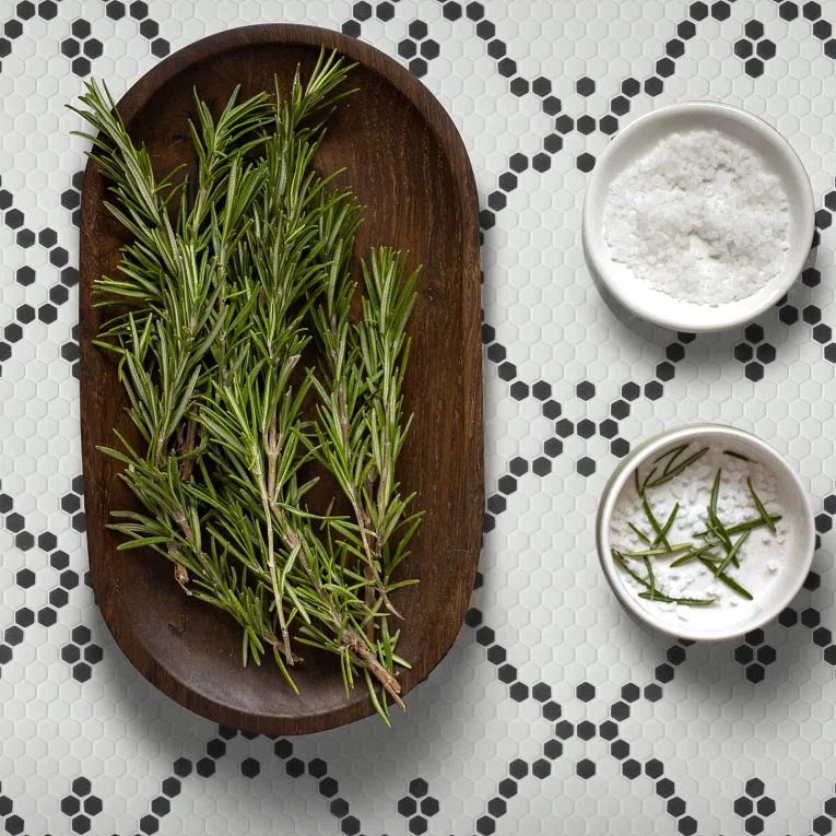 Geometro 2.0 Bisou Midnight 13x13 Hexagon Matte Porcelain Mosaic