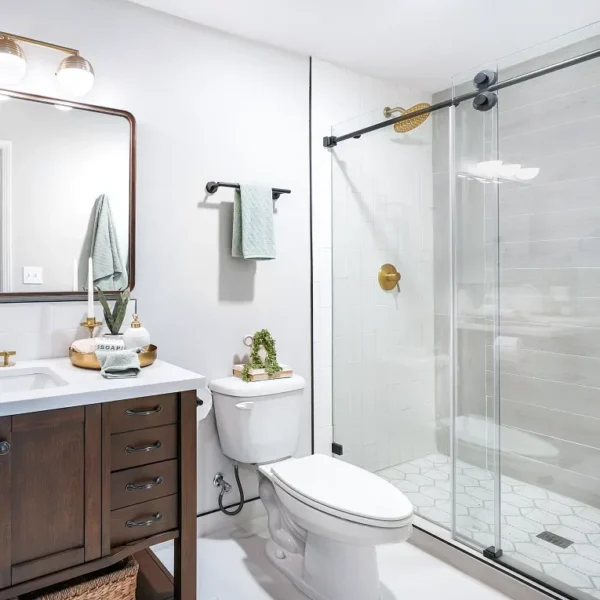 Geometro 2.0 Metro Midtown 16x9 Hexagon Matte Ceramic / Porcelain Mesh Mosaic