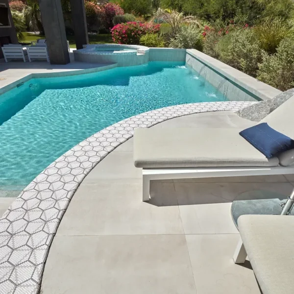 Geometro 2.0 Metro Uptown 16x9 Hexagon Matte Ceramic / Porcelain Mesh Mosaic