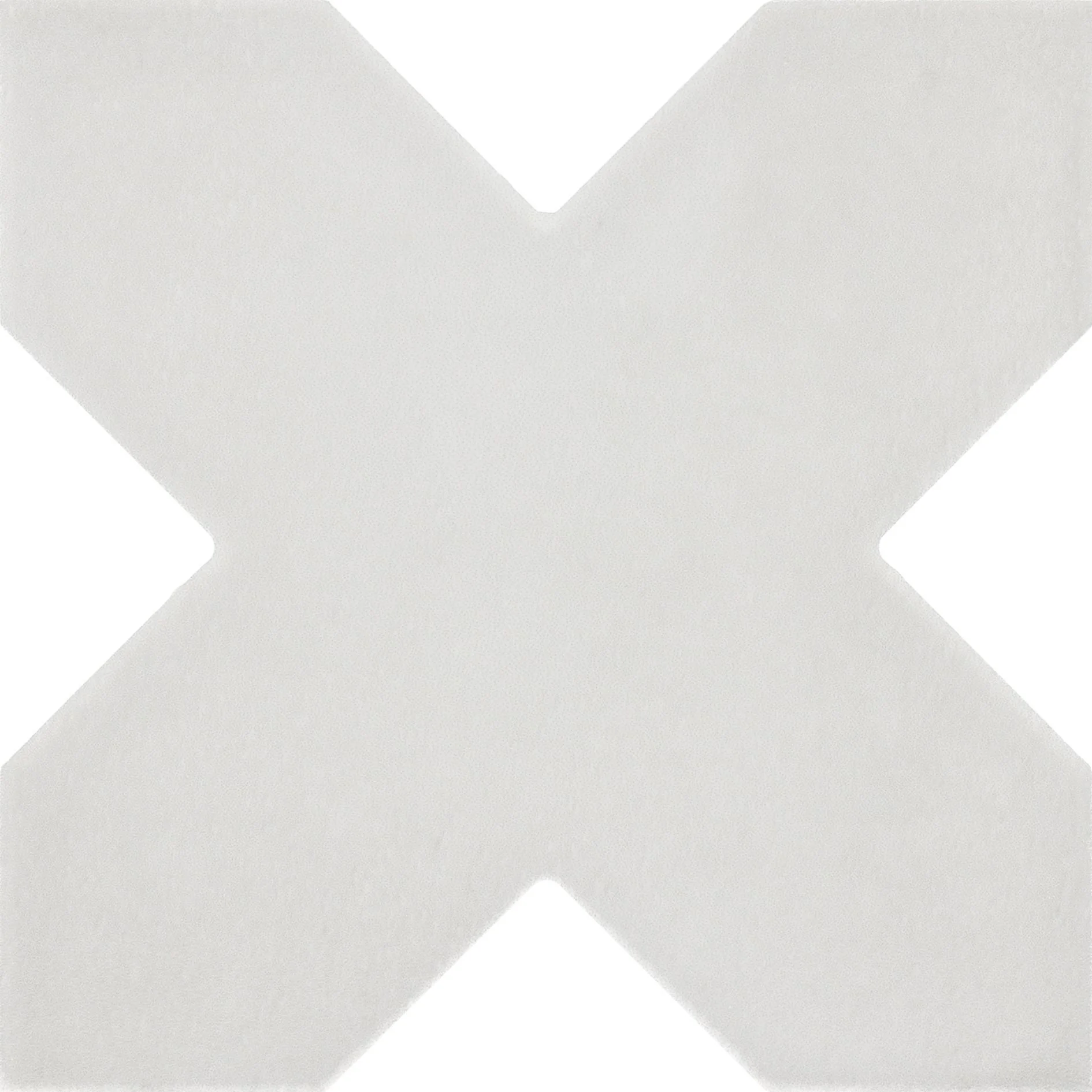 Kasbah Cross Smoke 5x5 Matte Ceramic Tile