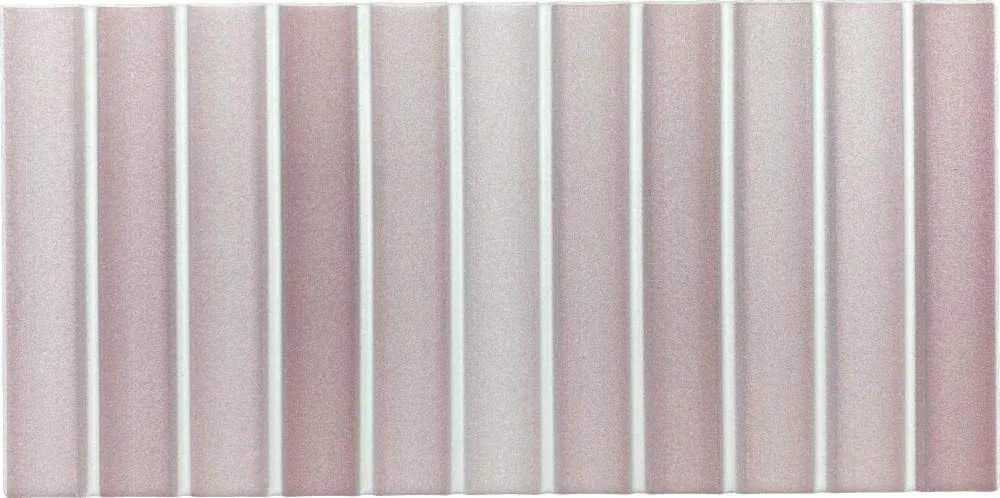 Kit-Kat Lilac 4.5x9.1in. Matte Ceramic Mosaic