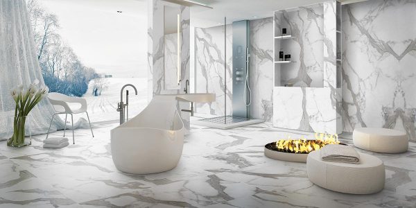 Maestro Bernini Classico Polished 30x60 Polished Porcelain Stone Look Tile