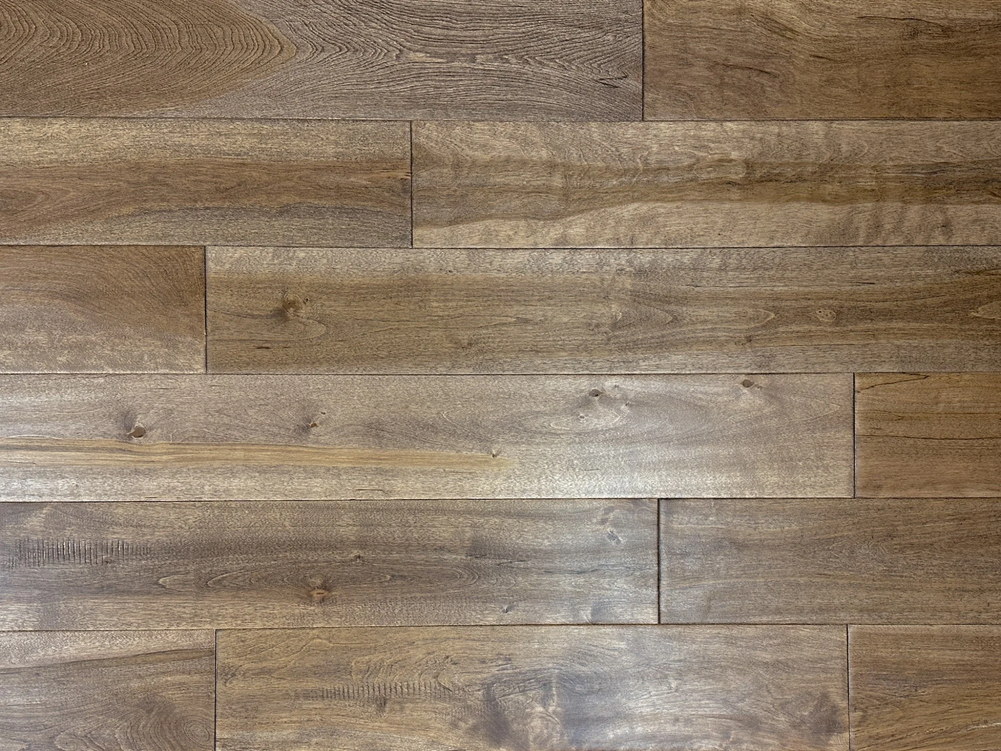 Maple Century 4-3/4xRL (12-48) Hand-Scraped Urethane Maple Wood Flooring