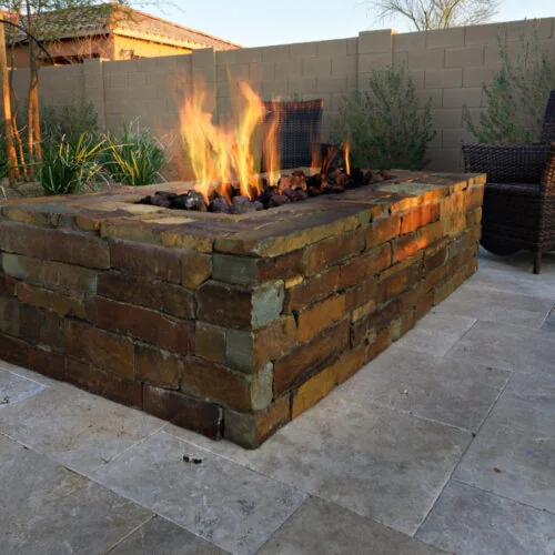 Noce 16x24 Tumbled Travertine Paver