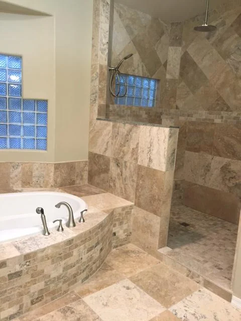 Philadelphia 12x12 Tumbled Travertine Tile